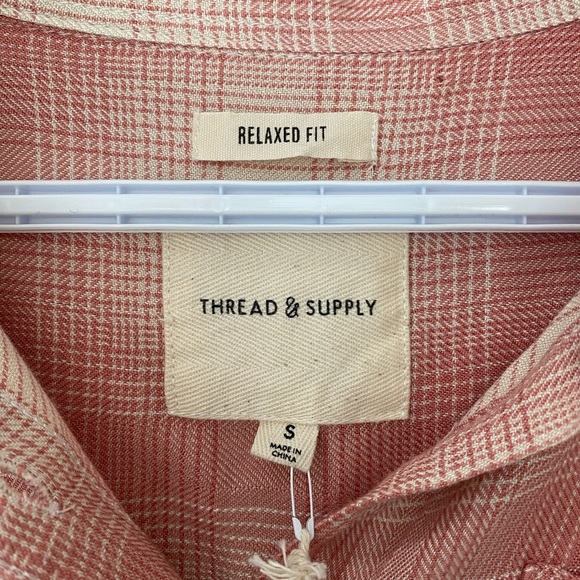 NWT Thread & Supply Button Down Top - Picture 4 of 7